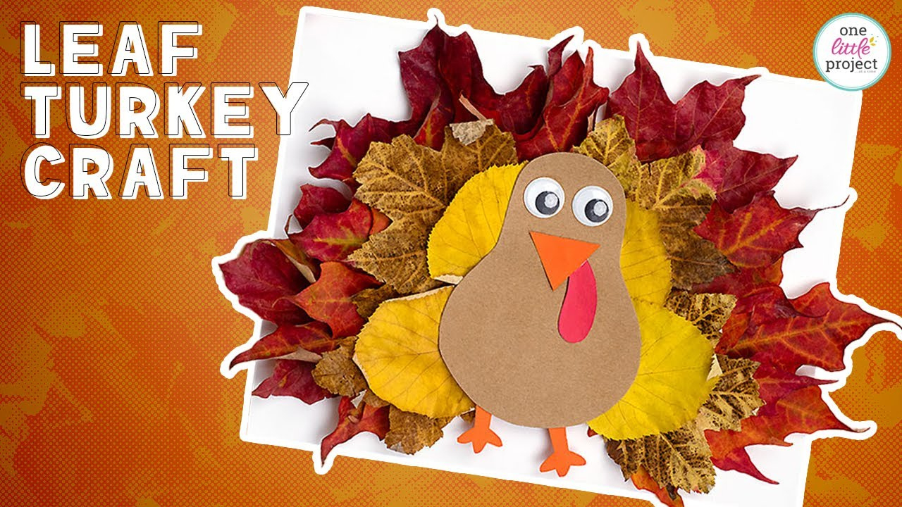 Fall Leaf Turkey Craft | Leaf Turkey With Free, Printable Template! with regard to Leaf Turkey Template