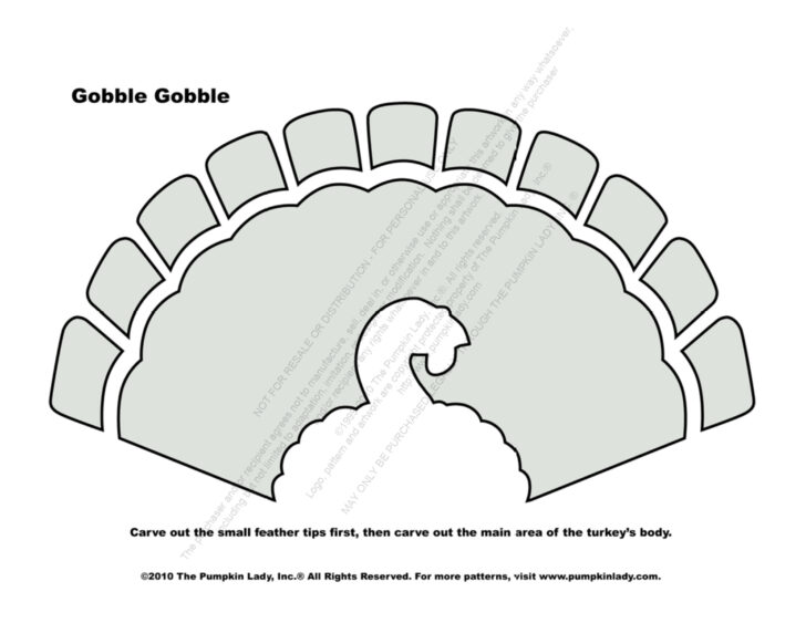 Pumpkin Carving Templates Turkey