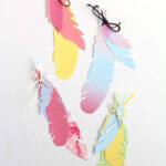 Feather Bookmark With Regard To Feather Bookmark Template