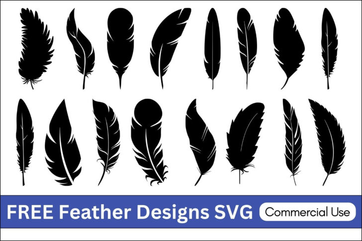 Feather Template Cricut