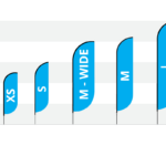Feather Flag Models And Dimensions   Feather Flags In 3'X6 Feather Flag Template