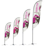 Feather Flags, Up To 18.5 Ft | Orbus Zoom Flex | Plum Grove Pertaining To Zoom 3 Feather Flag Template