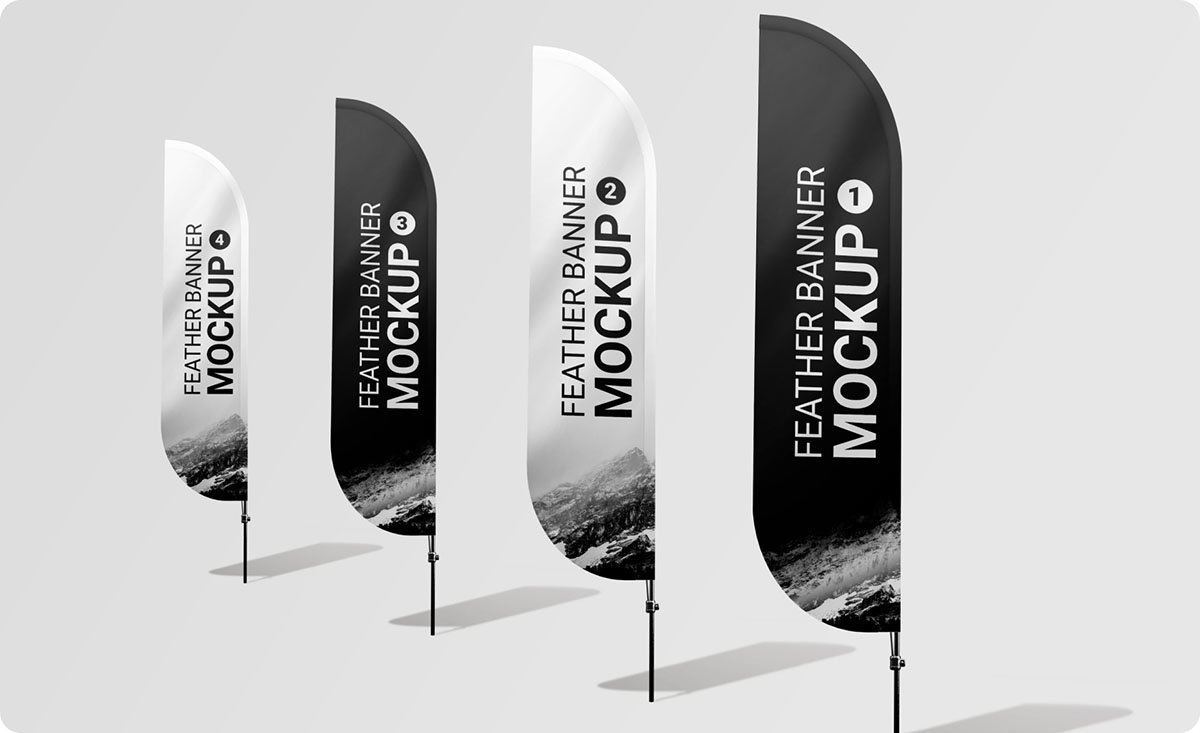 Feather Flags With Base: Which Design Is The Right One For Me regarding Feather Flag Sign Template