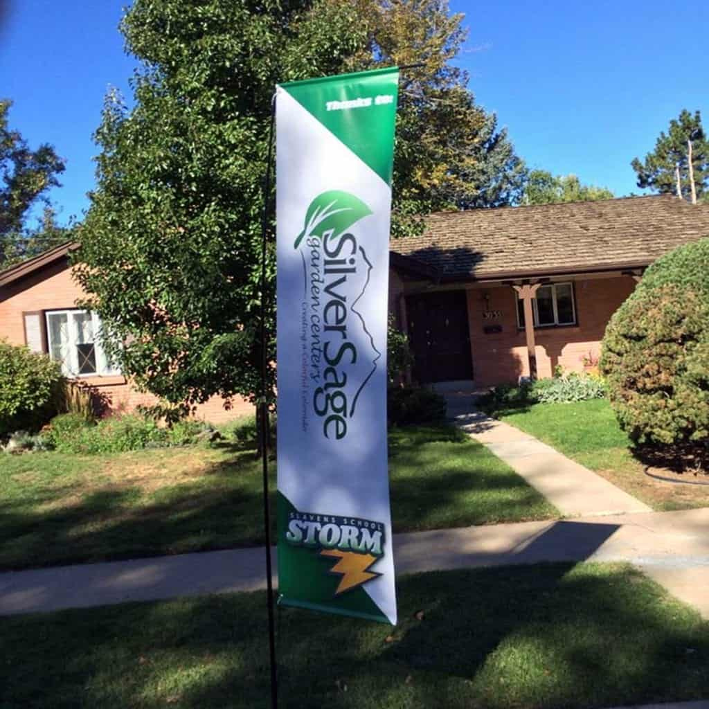 Feather Flags - Yellowdog Denver Co for 8X2 Feather Flag Sign Template