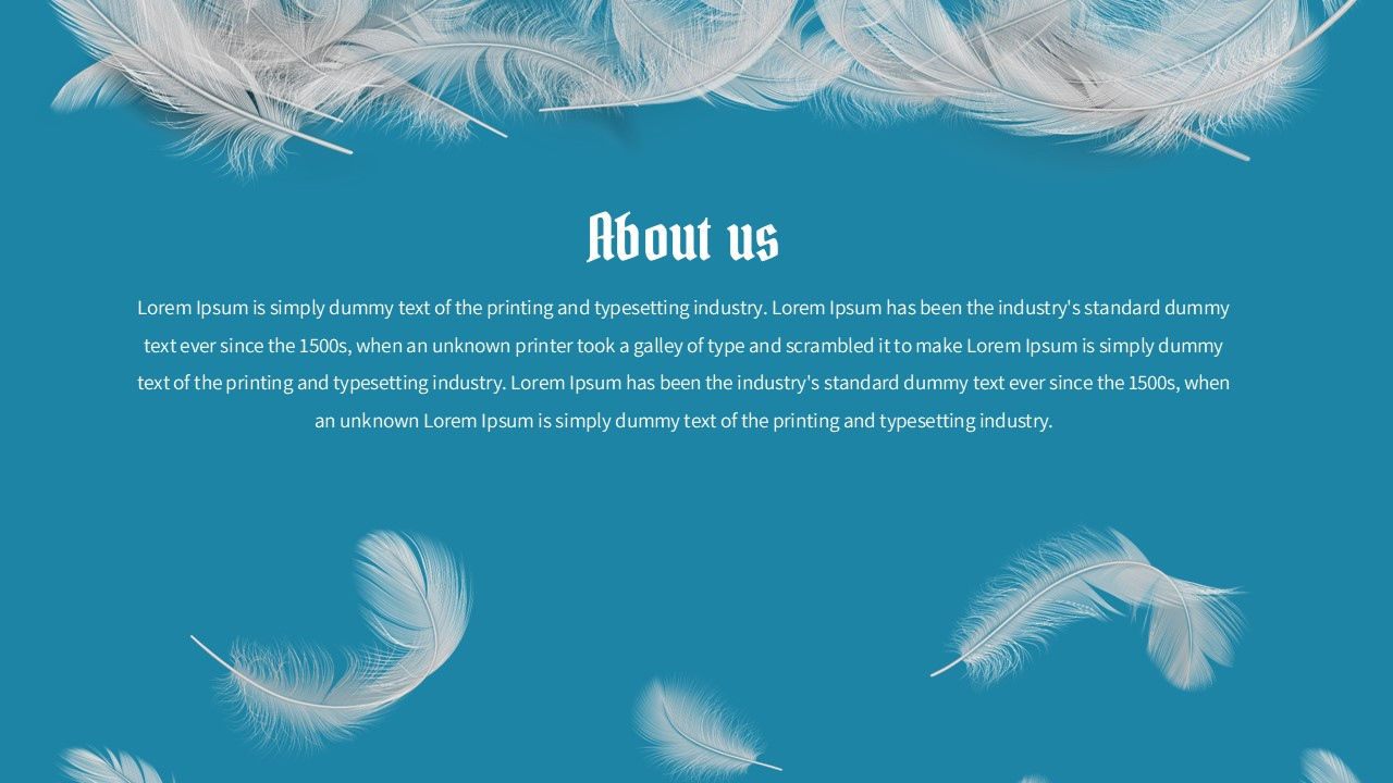 Feather Powerpoint Templates And Google Slides Themes - Slidechef inside Feather Presentation Template