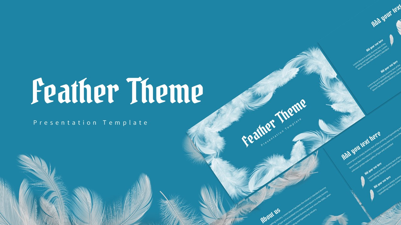 Feather Powerpoint Templates And Google Slides Themes - Slidechef within Feather Presentation Template