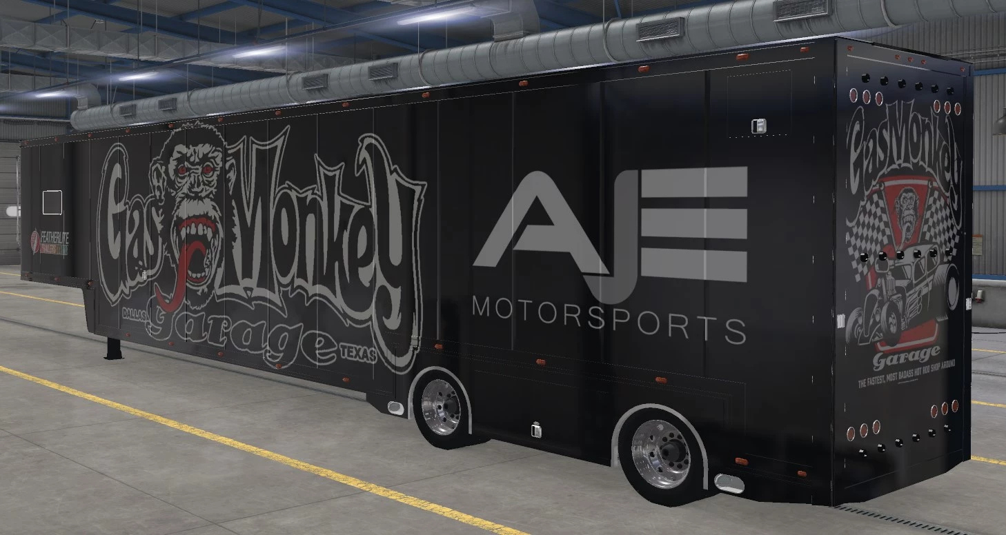Featherlite Trailer 4K Skins V1.0 Ats - Euro Truck Simulator 2 pertaining to Ats Feather Lite Trailer Template