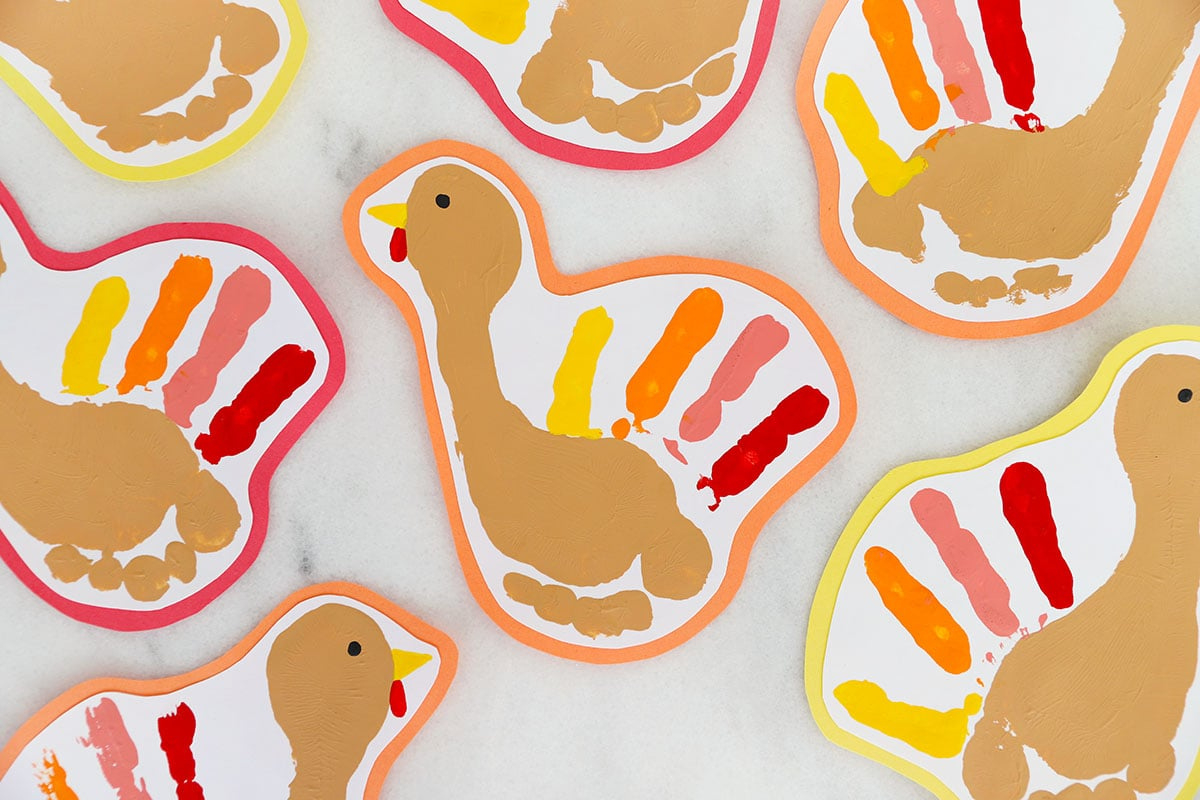 Footprint Turkey - The Best Ideas For Kids within Turkey Footprint Template