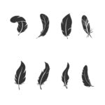Free Bird Feather Clipart Template To Edit Online Throughout Bird Feather Template