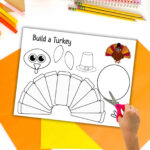 Free Build A Turkey Printable   The Artisan Life With Regard To Free Printable Build A Turkey Template