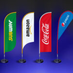 Free Feather Flag Banner Mockup   Free Psd Mockups | Psfiles Throughout Feather Flag Template Free Download