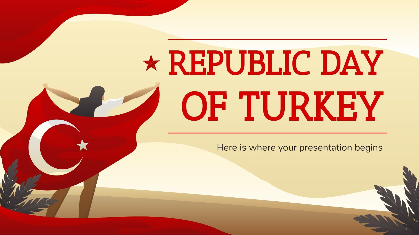 Free Google Slides And Powerpoint Templates About Turkey with Turkey Google Slides Template
