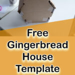 Free Interlocking Gingerbread House Template Pdf Download Inside Interlocking Gingerbread House Template
