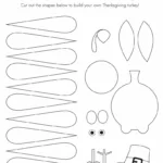 Free Printable Build A Turkey Cutout   Favorite Printables Intended For Build Your Own Turkey Template