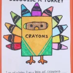 Free Printable Disguise A Turkey Template   Pjs And Paint With Regard To Disguise A Turkey Crayon Box Template