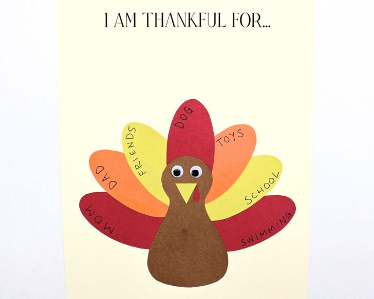 Craft Turkey Template Craft Turkey Template