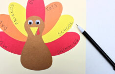 Free Printable Thankful Turkey Craft Template For Kids – The Craft regarding Printable Thankful Turkey Feather Template