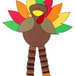 Free Printable Turkey Craft For Thanksgiving   Mama Likes This Inside Turkey Feet Craft Template