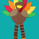 Free Printable Turkey Craft For Thanksgiving   Mama Likes This Throughout Turkey Legs And Feet Template