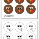 Free Printable Turkey Face Template   Paging Supermom Regarding Free Printable Turkey Head Template