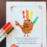 Free Printable Turkey Handprint Poem Printable   Simply Full Of In Turkey Handprint Poem Template