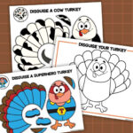 Free Printable Turkey In Disguise Templates To "Hide A Turkey" Throughout Free Disguise A Turkey Template