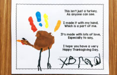 Free Turkey Handprint Poem – Simply Kinder regarding Turkey Handprint Poem Template