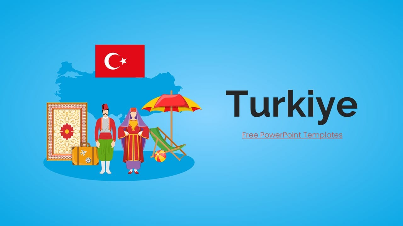 Free Turkiye Powerpoint Template &amp;amp; Google Slides Theme pertaining to Turkey Powerpoint Template Free