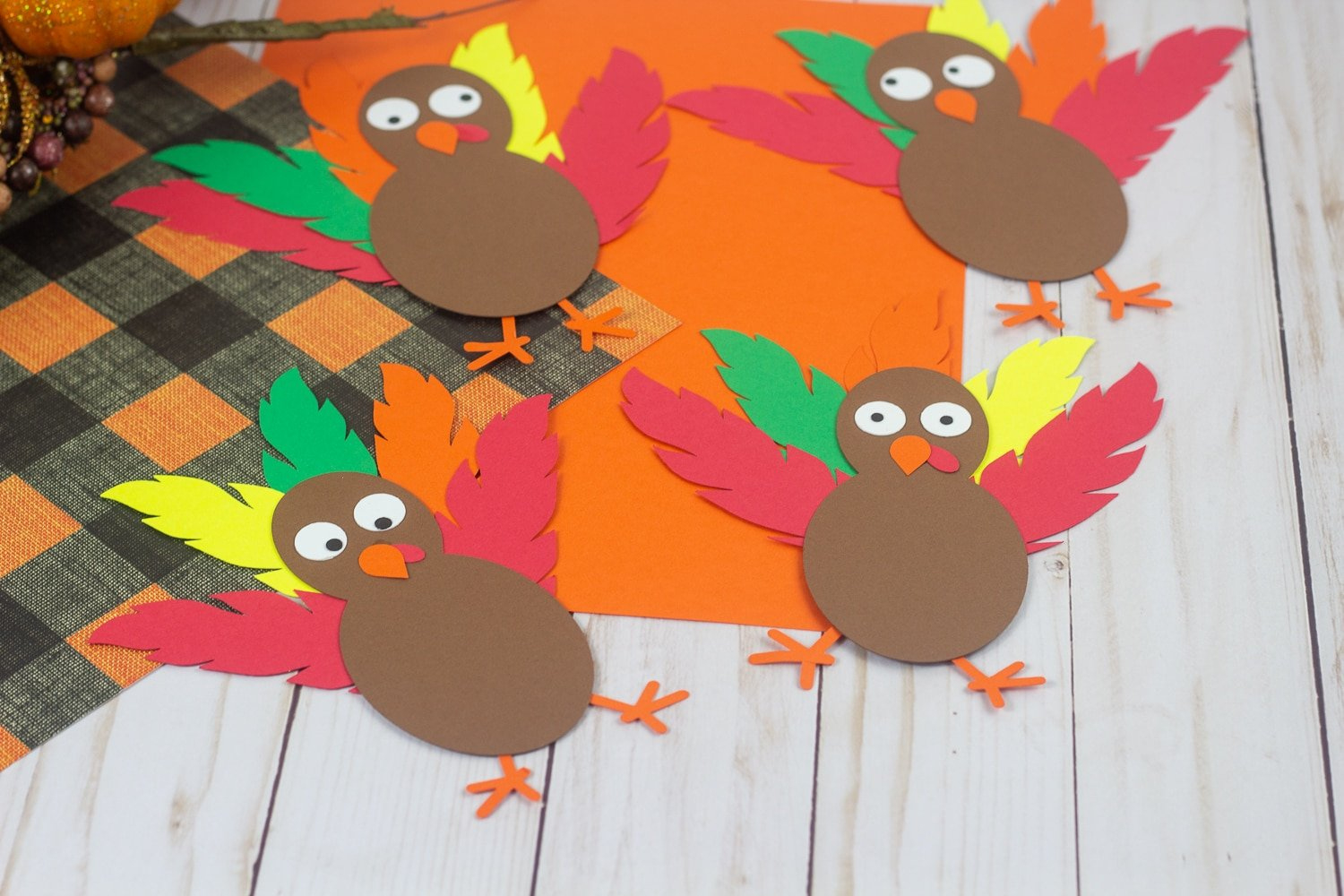 Fun And Easy Paper Turkey Craft - Color Me Crafty with regard to Turkey Feather Template Cricut