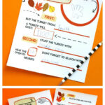 Funny How To Cook A Turkey Printable!   A Girl And A Glue Gun With Preschool How To Cook A Turkey Template