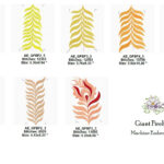 Giant Firebird Feathers Machine Embroidery Design (6X12 Or 8X12 Pertaining To Giant Feather Pattern Template