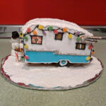 Gingerbread Camper — Natalie Curtiss Art & Design Pertaining To Camper Gingerbread House Template