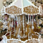 Gingerbread Carousel In Carousel Gingerbread House Template