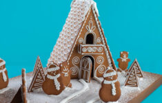 Gingerbread Chalet – Gusto Tv regarding Chalet Gingerbread House Template