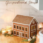 Gingerbread Colonial House With Colonial Gingerbread House Template