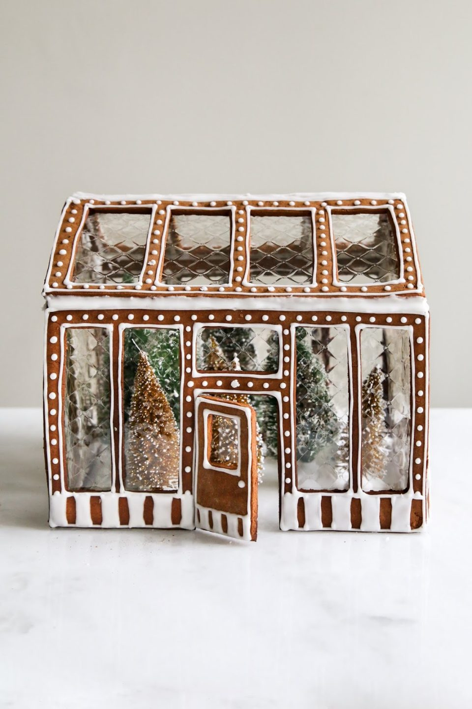 Gingerbread Greenhouse - Constellation Inspiration inside Greenhouse Gingerbread House Template