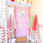 Gingerbread House Door Decor – Aww Sam Regarding Gingerbread House Door Template