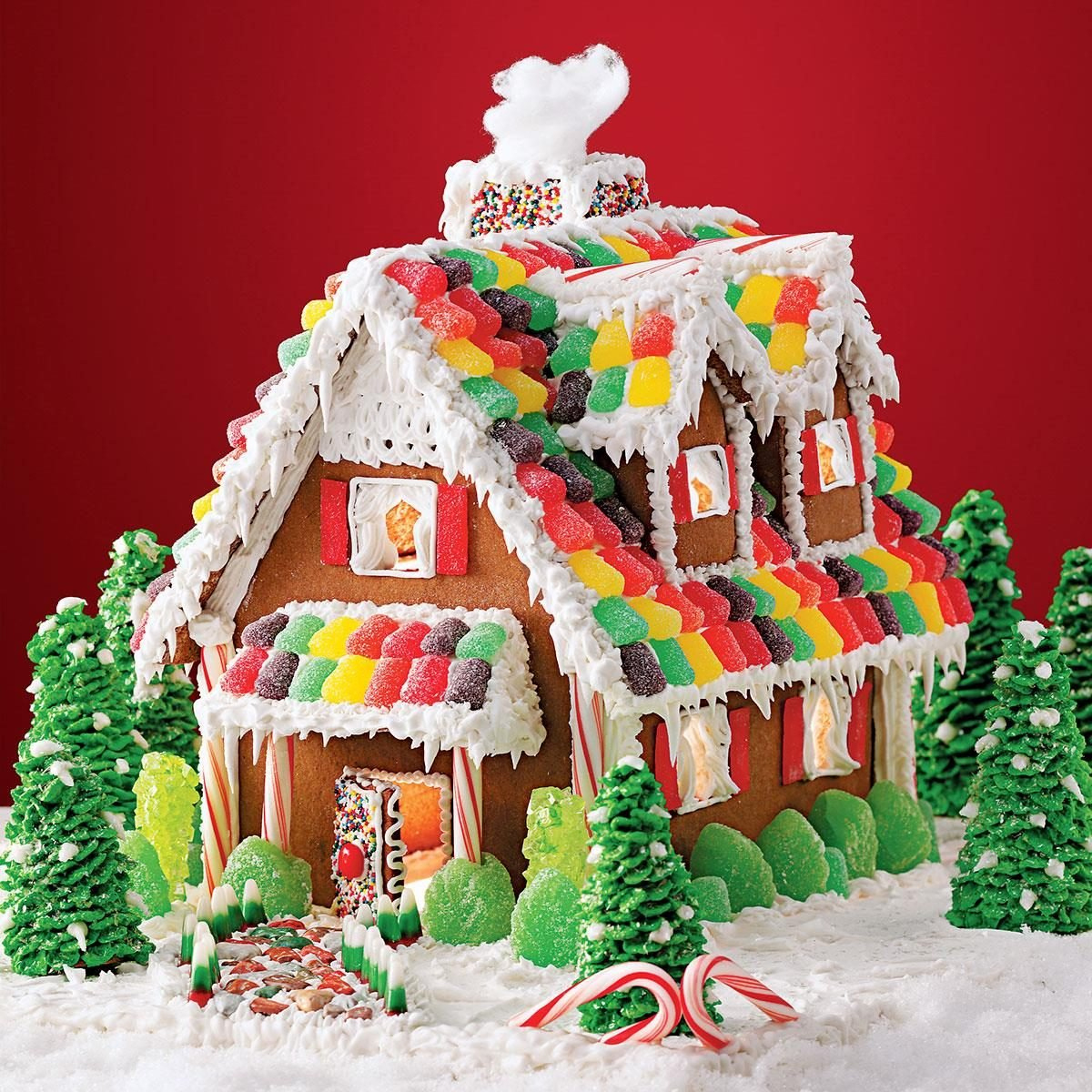 Gingerbread House for Best Gingerbread House Template
