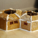 Gingerbread House: Hagrid'S Hut | Happychappyhouse Pertaining To Hagrid'S Hut Gingerbread House Template