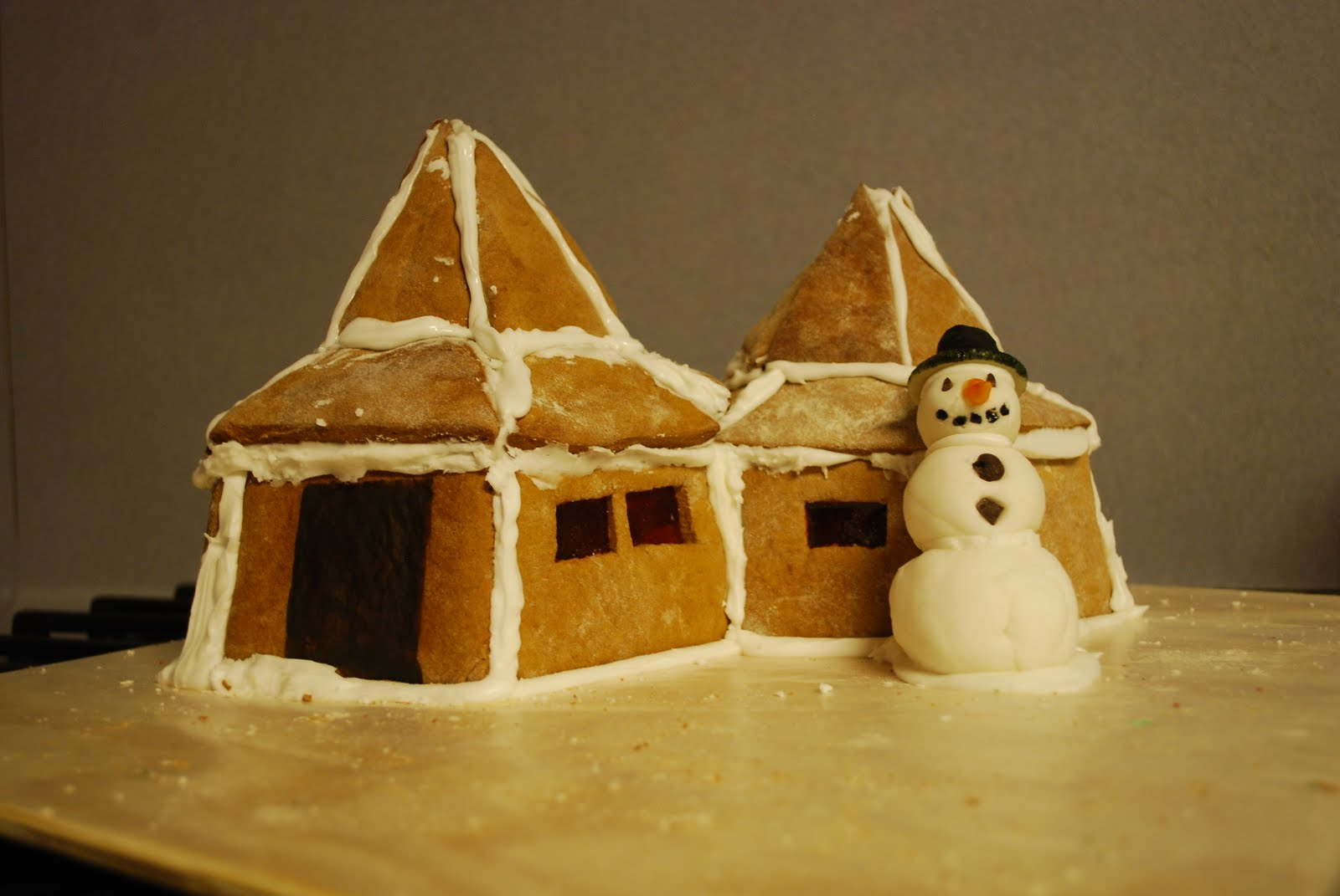 Gingerbread House: Hagrid&amp;#039;S Hut | Happychappyhouse pertaining to Hagrid&amp;#039;S Hut Gingerbread House Template