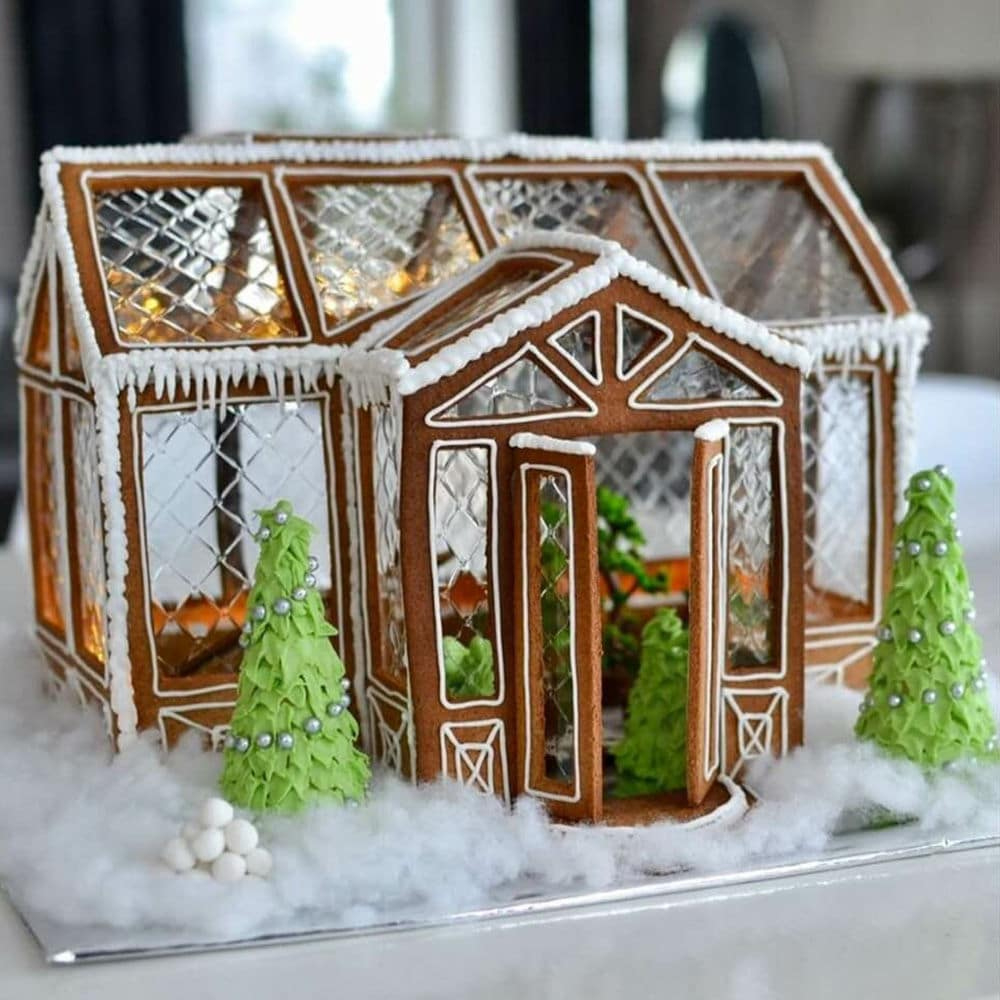 Gingerbread House Inspiration (Top 10) | Sugar Geek Show within Gingerbread House Window Template