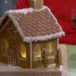 Gingerbread House Intended For Gingerbread House Template Mary Berry