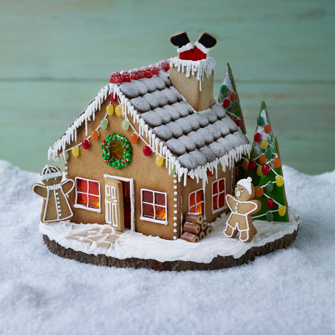 Gingerbread House intended for Template For Mary Berry Gingerbread House