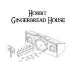 Gingerbread House Kit Svg ,The Hobbit Gingerbread House Pdf Throughout Hobbit Gingerbread House Template