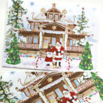 Gingerbread House Portrait Christmas Card   Momental Designs With Gingerbread House Christmas Card Template