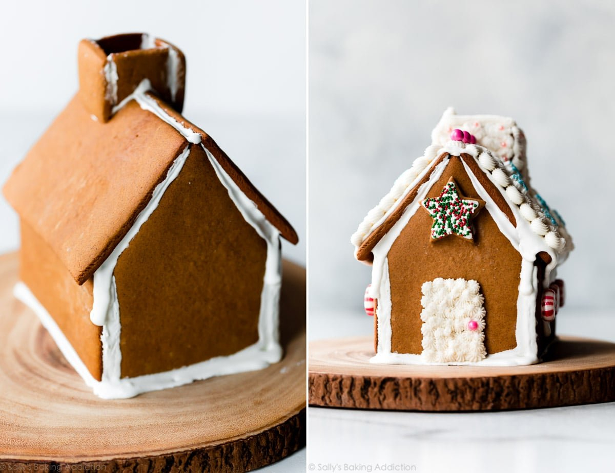 Gingerbread House Recipe - Sally&amp;#039;S Baking within Sally&amp;#039;S Baking Addiction Gingerbread House Template