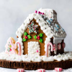 Gingerbread House Recipe (Video) For Sally&#039;s Baking Addiction Gingerbread House Template