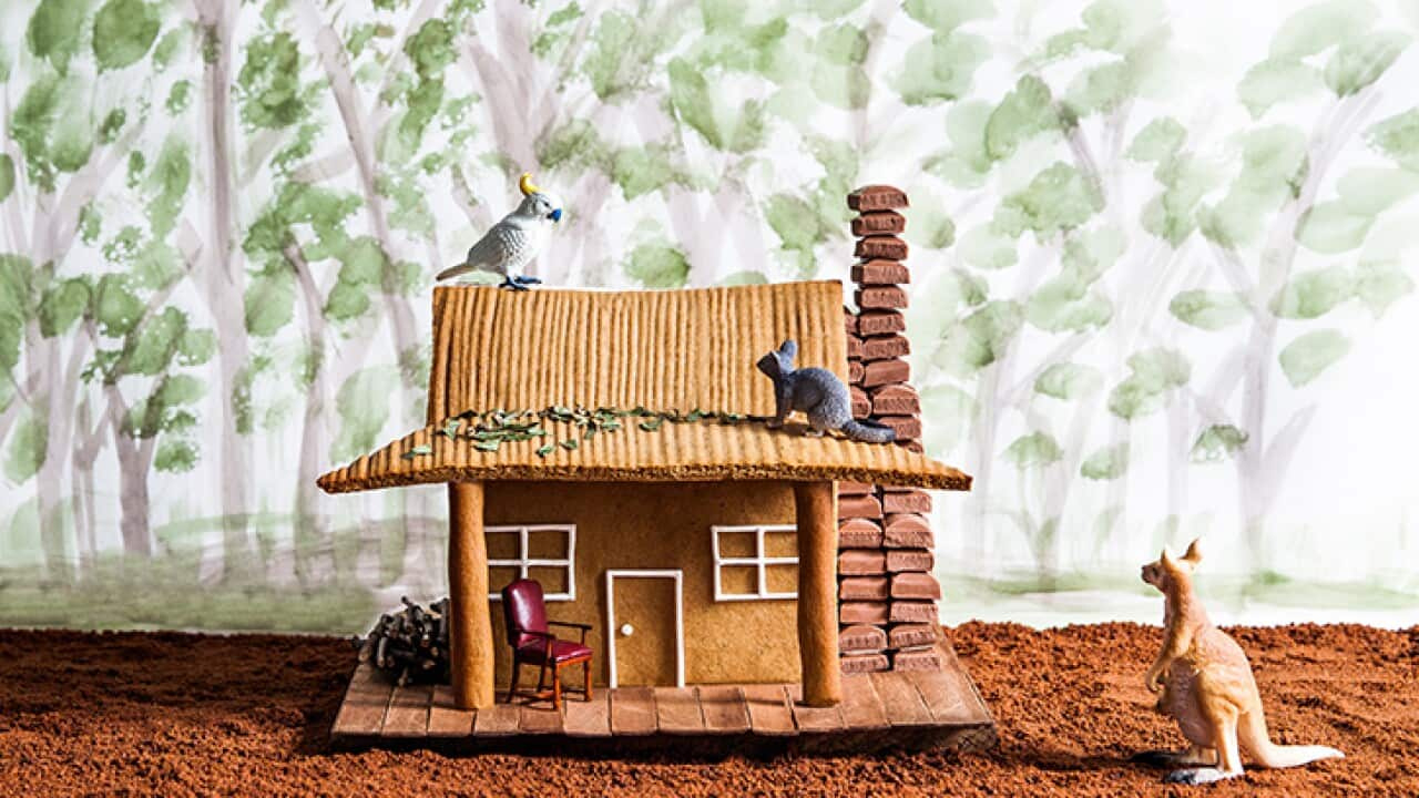 Gingerbread House Recipes And Templates | Sbs Food within Gingerbread House Recipes And Templates