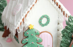 Gingerbread House Recipes & How-To (Video) throughout Sweetopia Gingerbread House Template