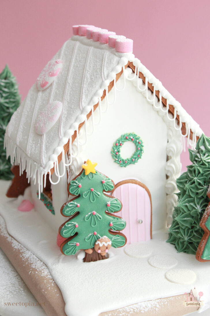 Sweetopia Gingerbread House Template